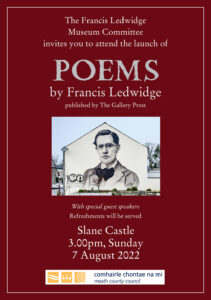 Francis Ledwidge invitation